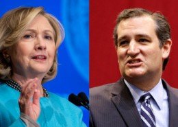 Clinton y Cruz