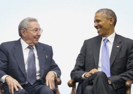 Obama y Castro