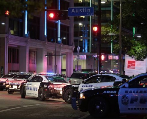 Police Shootings Protests Dallas